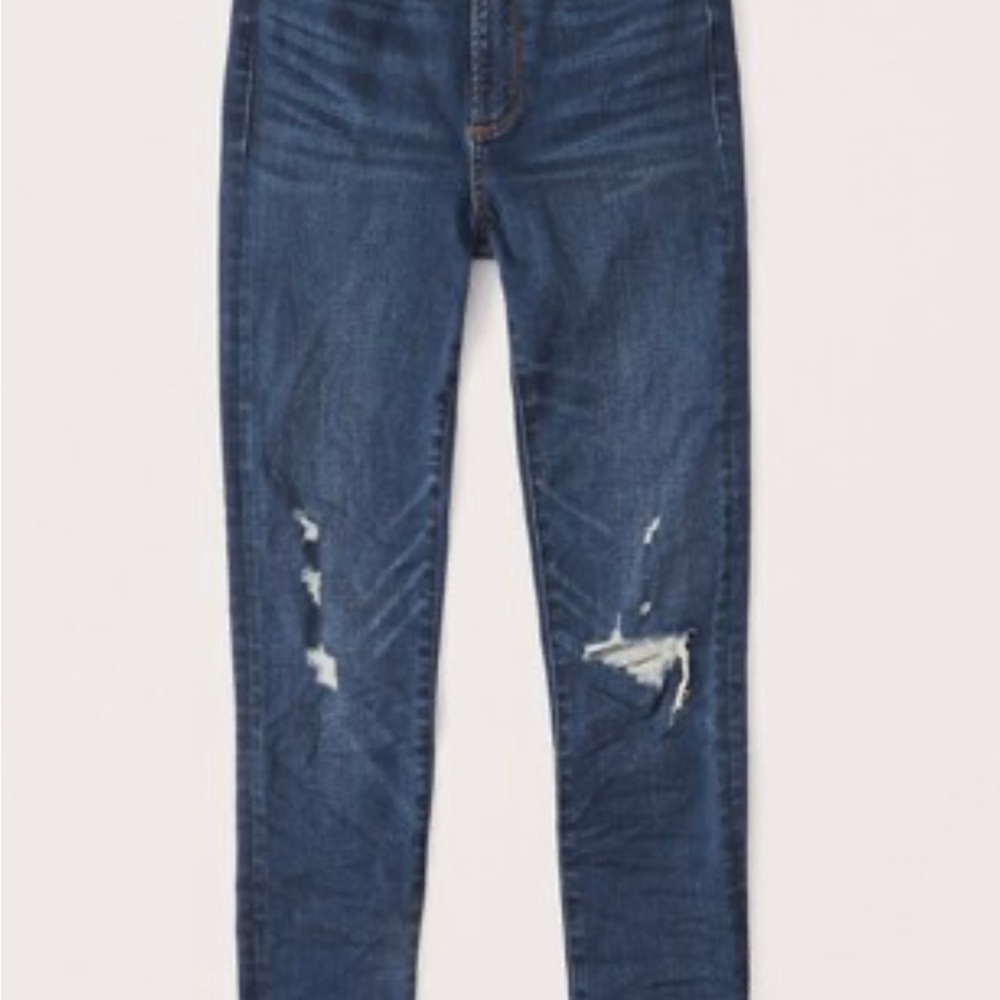 Abercrombie & Fitch Super Skinny Ultra High Rise Jeans